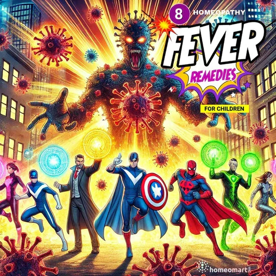 Discover the best homeopathy medicine for fever. Get natural relief from high temperature, chills, and flu symptoms with homeopathic remedies for kids