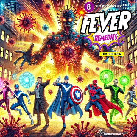 Discover the best homeopathy medicine for fever. Get natural relief from high temperature, chills, and flu symptoms with homeopathic remedies for kids