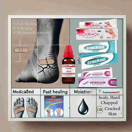 cracked skin treatment Creams and drops