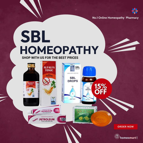 SBL Homeopathy Medicines catalog