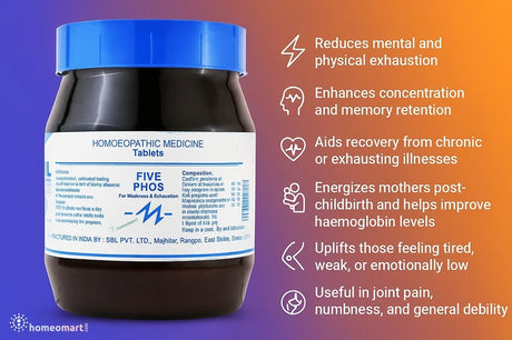 In today’s fast-paced world, your mind and nerves are under constant pressure. SBL Five Phos Tablets offer a powerful, homeopathic solution to restore balance, enhance mental clarity, and strengthen your nervous system—naturally.