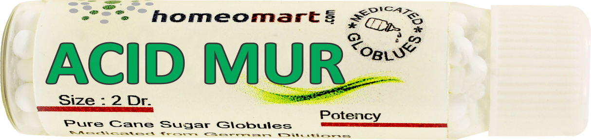 Acidum Muriaticum Homeopathy Pills 6C, 30C, 200C, 1M, 10M, 50M, CM
