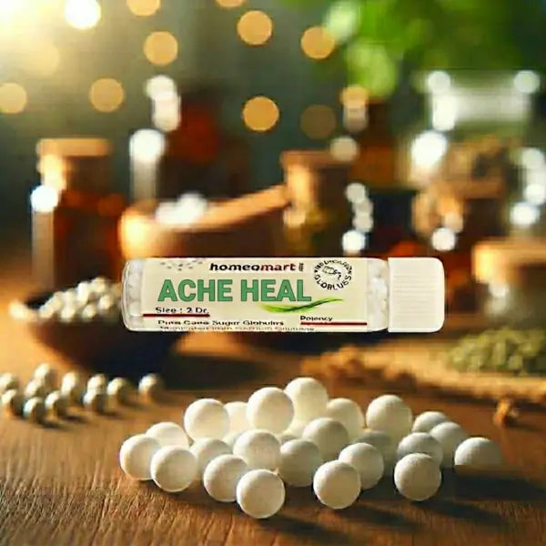 Ache Heal 2 Dram Homeopathy Pills for Pain and Inflammation