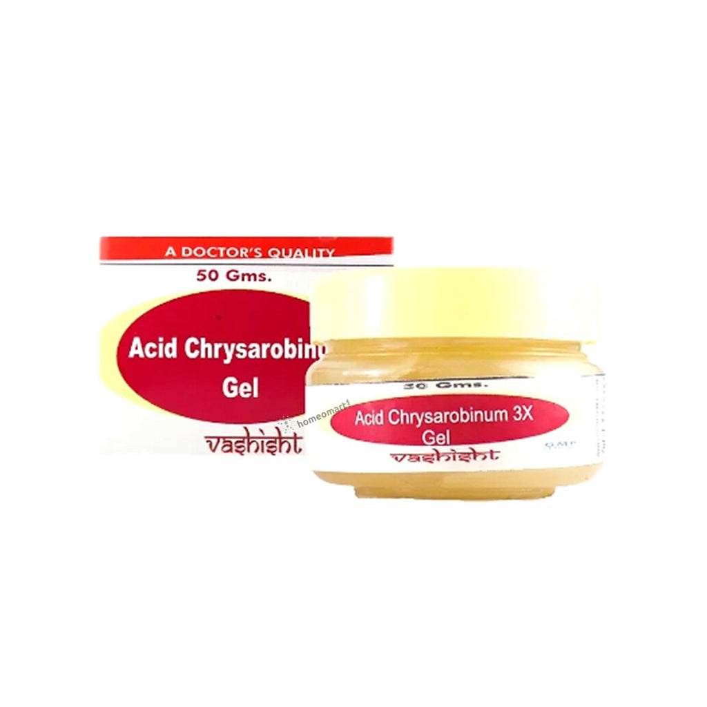 Vashisht Acid Chrysarobinum 3X Gel for Eczema & Fungal Infections