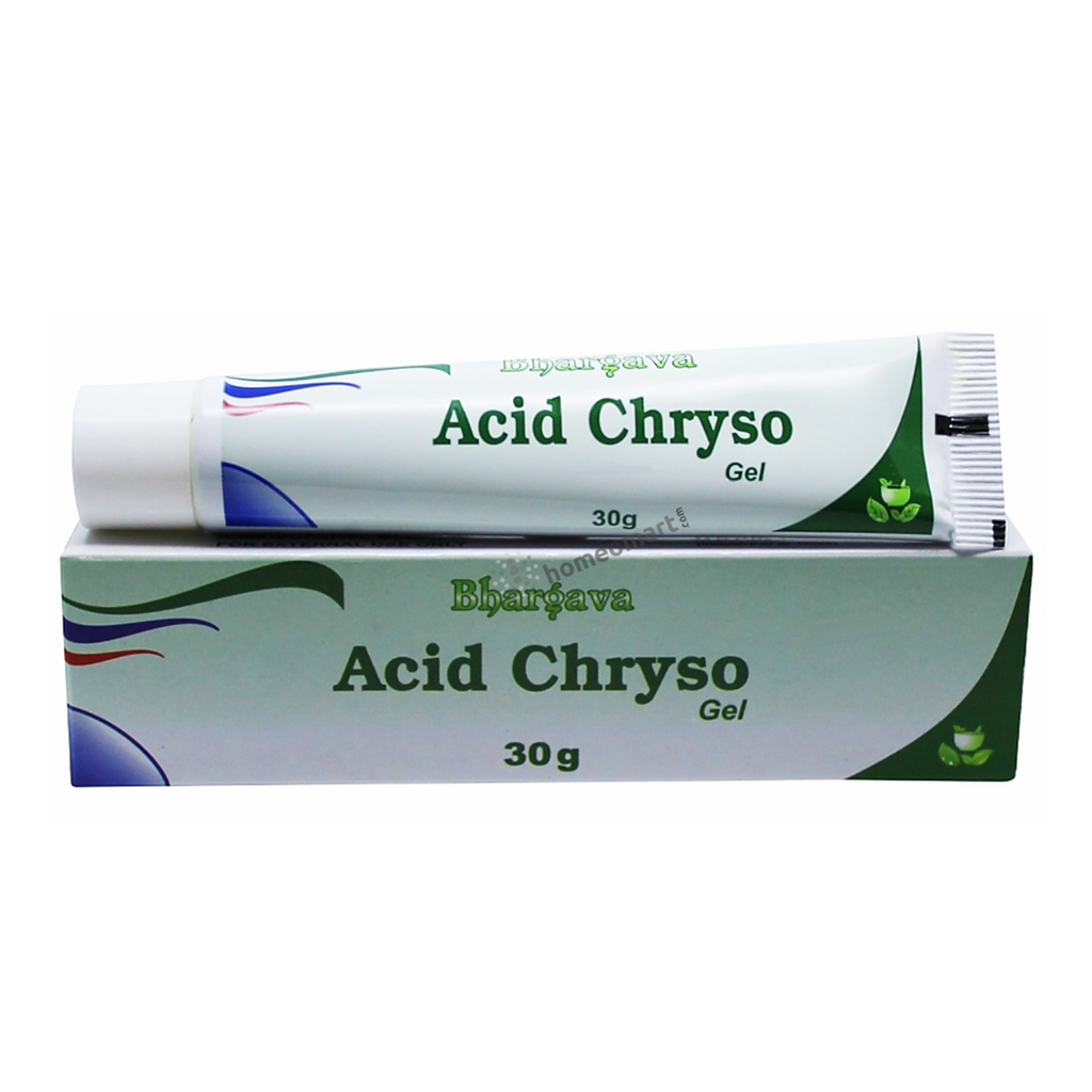 Bhargava Acid Chryso Gel: Homeopathic Eczema & Psoriasis Relief