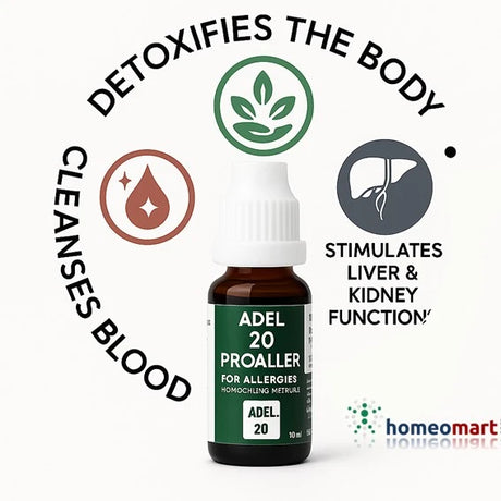 Get Natural Relief from Allergies, Eczema, and Skin Infections with ADEL 20 Proaller Drops