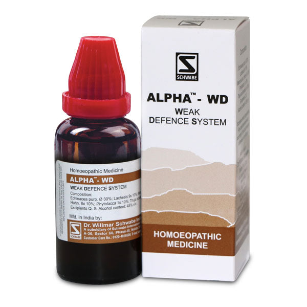 Schwabe Alpha WD for body resistance power, Immune stimulation