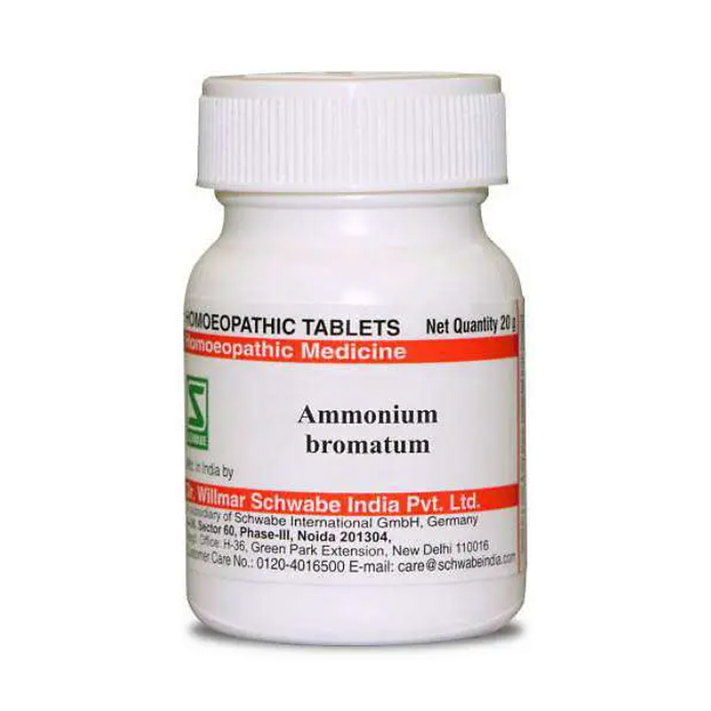Ammonium Bromatum Homeopathy Tablets 3x, 6x