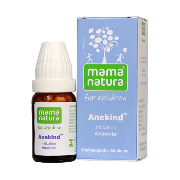 Schwabe Anekind homeopathy globules for Anemia, Weakness in Children