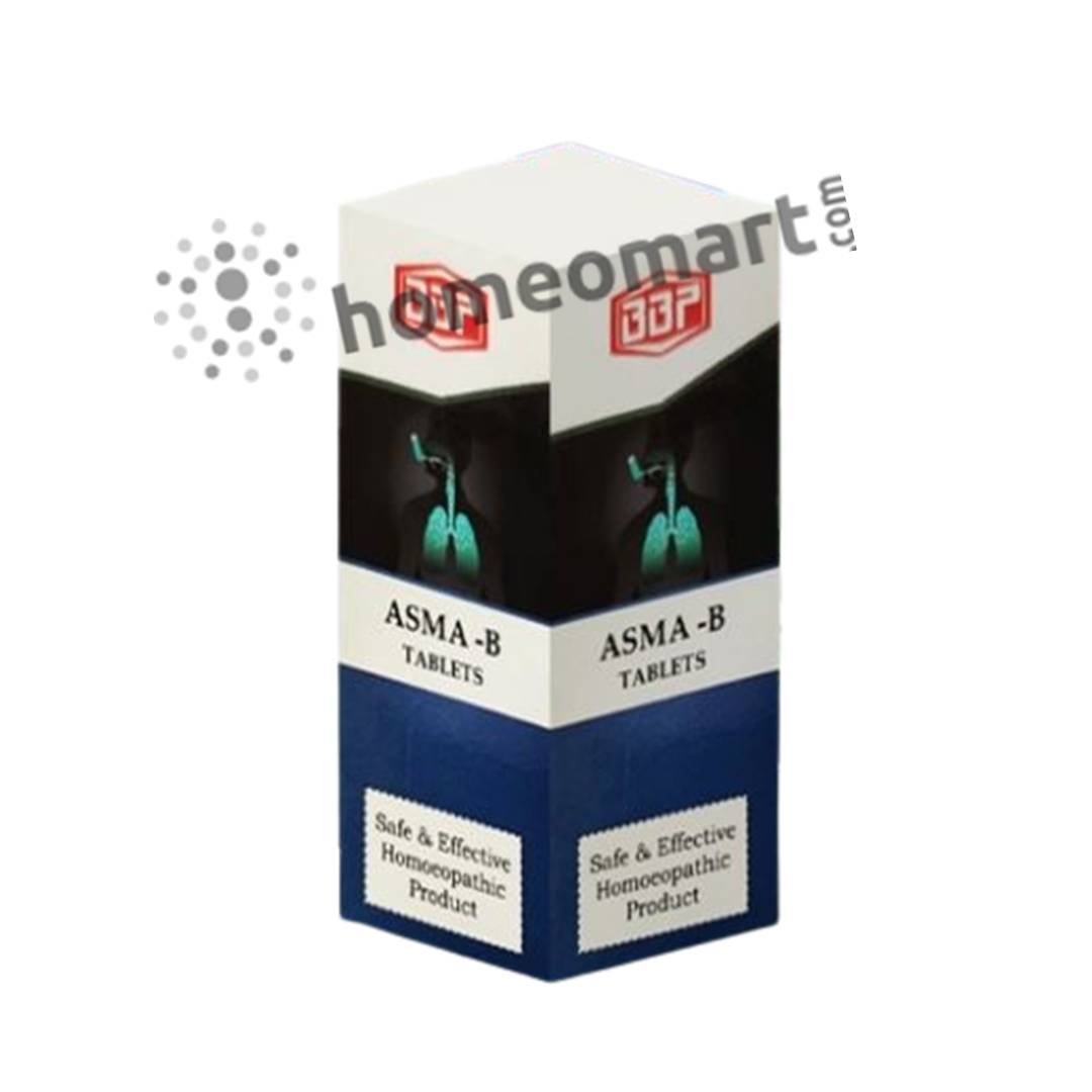 BBP Asma B homeopathy Tablets for dyspnea bronchial troubles