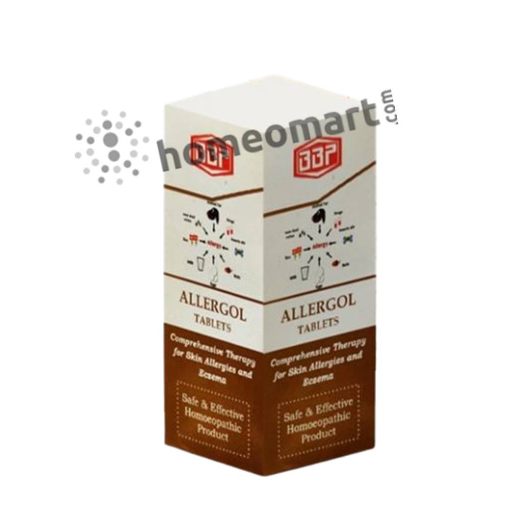 BBP Allergol Tablets – Homeopathic Relief for Eczema, Dermatitis & Skin Allergies