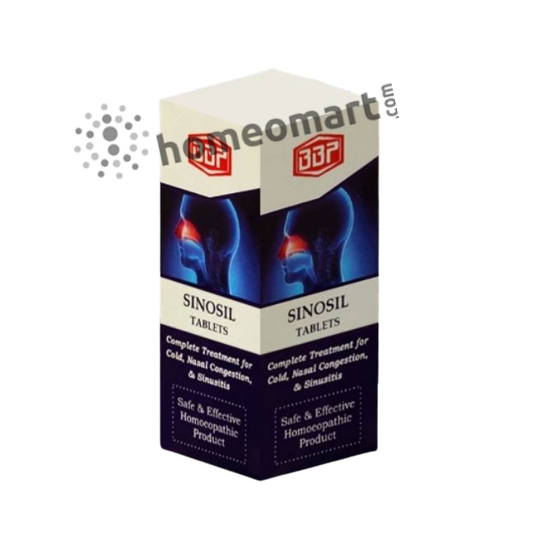 BBP Sinosil Tablets - Complete Treatment for Cold, Nasal Congestion and Sinusitis