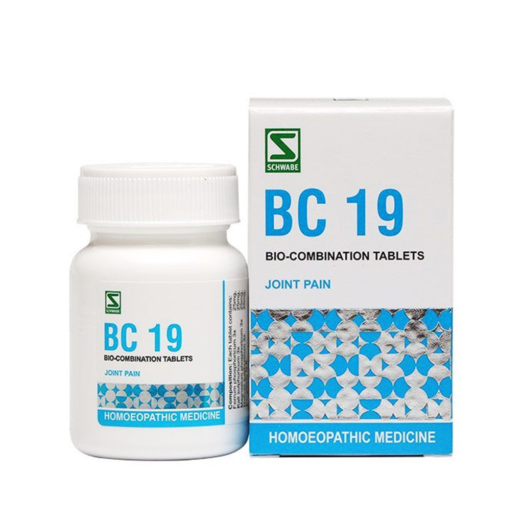 Schwabe Biocombination 19 (BC19) tablets for Rheumatism, Joint Pain of Legs/Arms, Sciatica, Lumbago