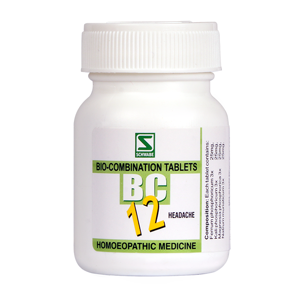 Schwabe Biocombination No 12 Tablets 20 Gms pack