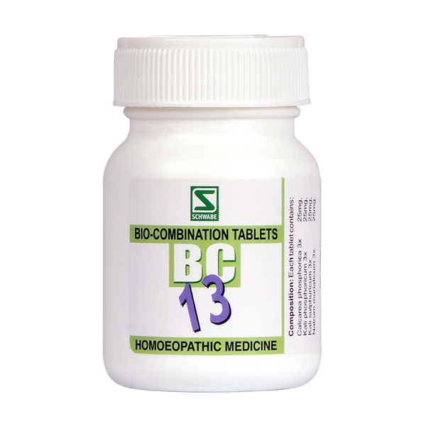 Schwabe Biocombination BC13 Tablets for Leucorrhoea, Vaginal discharge 20 Gms Pack