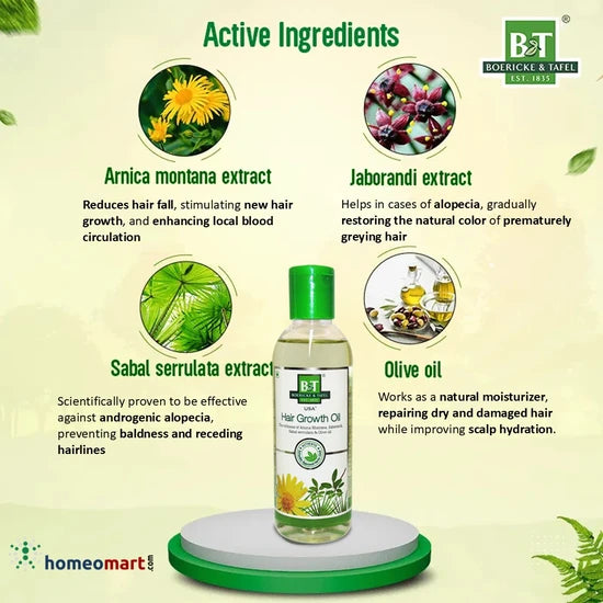 Stronger, healthier hair starts here! B&T Hair Growth Oil stimulates growth, reduces hair fall, and nourishes the scalp for naturally vibrant, damage-free hair.