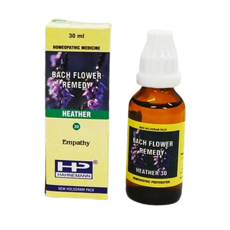 Hahnemann Bach Flower Remedy Heather ,empathy development remedy, bach flower kit, calluna vulgaris homeopathy
