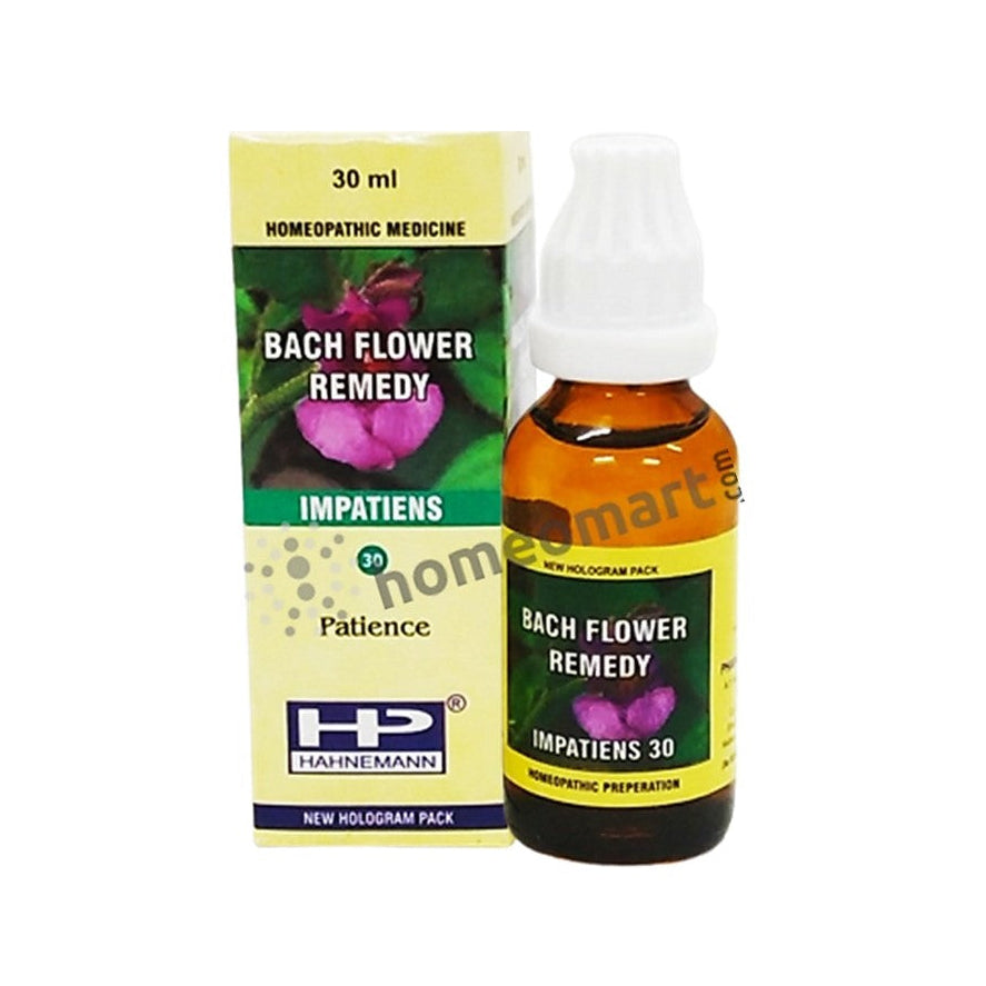 Bach flower for anger and frustration, mental tension relief natural, Impatiens glandulifera Bach remedy, emotional calm flower remedy, Bach flower for fast thinkers, homeopathic emotional wellness drops, natural remedy for impatience, Bach flower for anxiety and stress, flower essence for emotional healing,