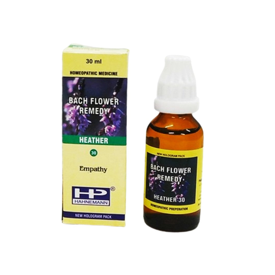 Hahnemann Bach Flower Remedy Heather