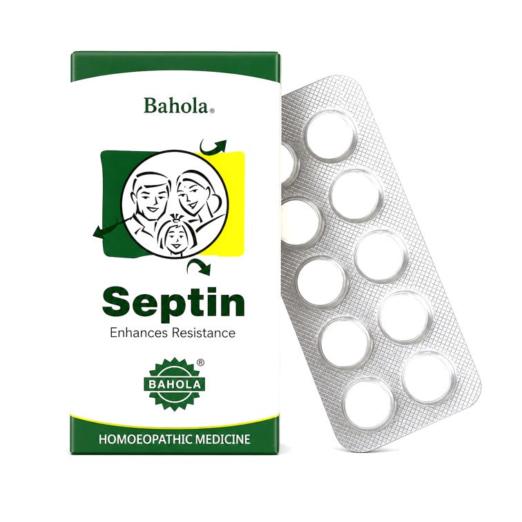 Bahola Septin Tablets. Homeopathy Medicine for Body Resistance, Immunity