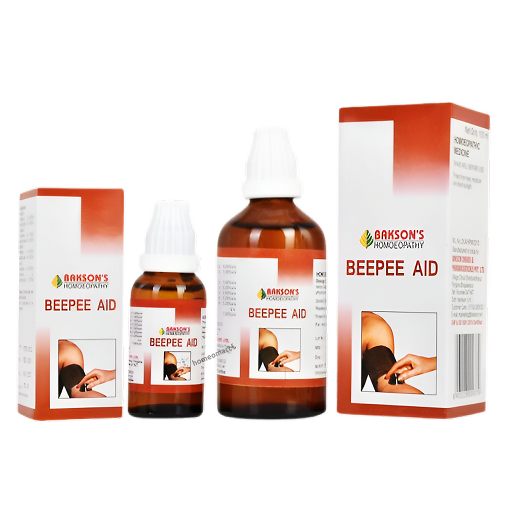 Bakson BeePee Aid Drops with Rauvolfia serpentina for Blood Pressure