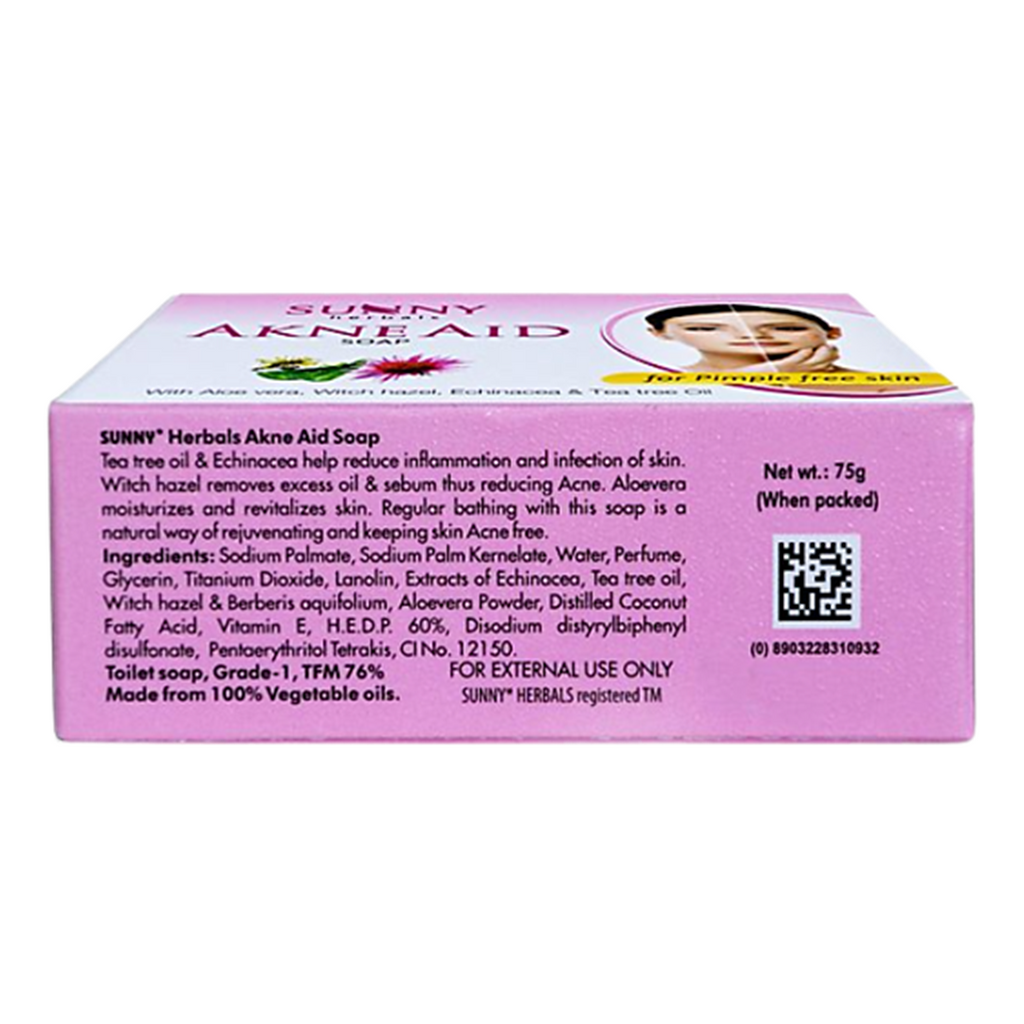 Baksons Akne Aid Soap with Tea Tree Oil for Acne Control