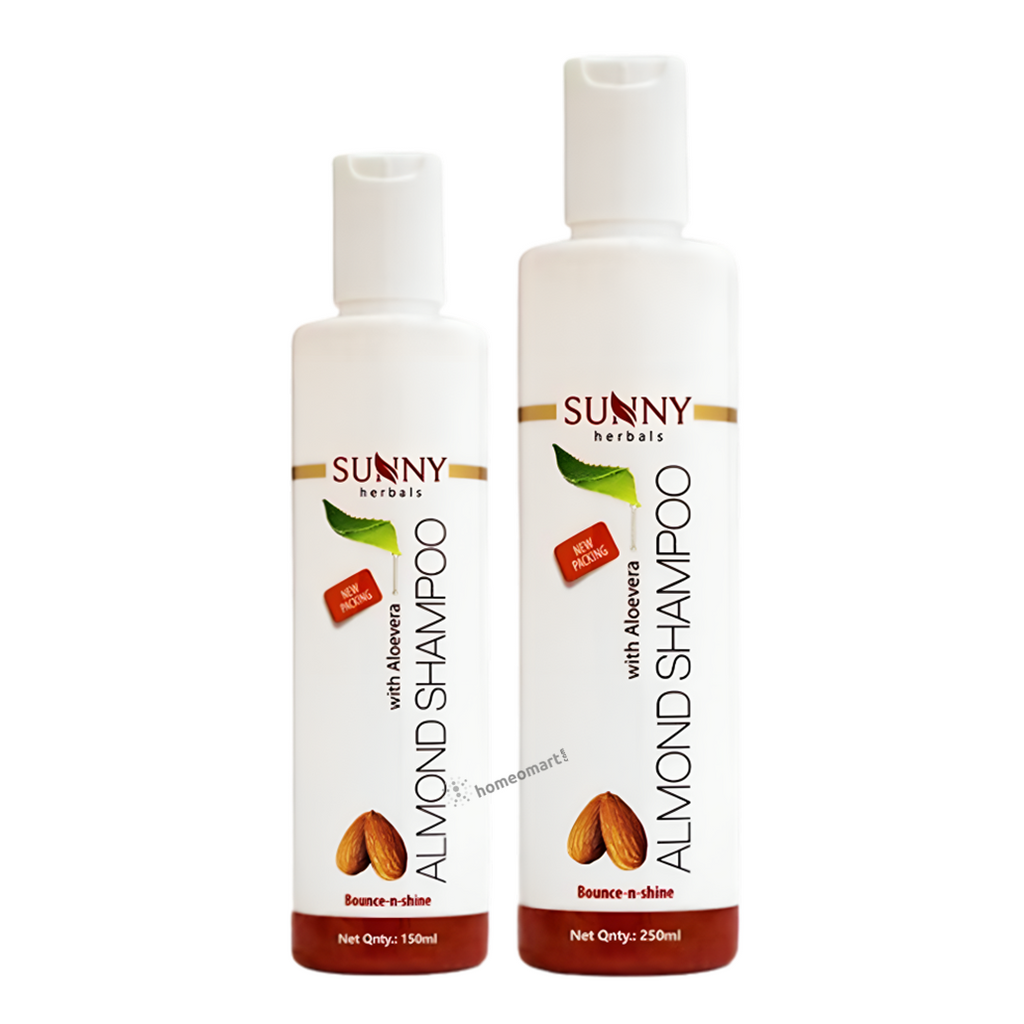 Bakson Sunny Herbals Almond Shampoo for Strong & Thick Hair | 25% Off