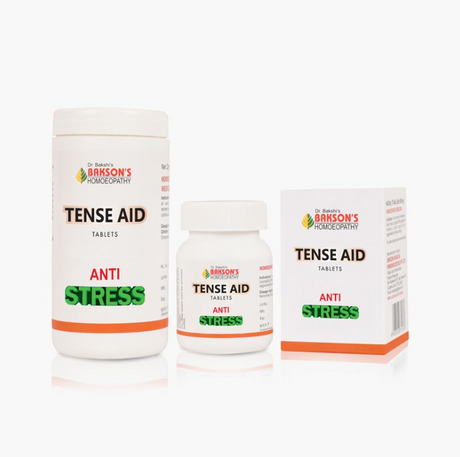 Homeopathy anti stress tablets Bakson tense aid
