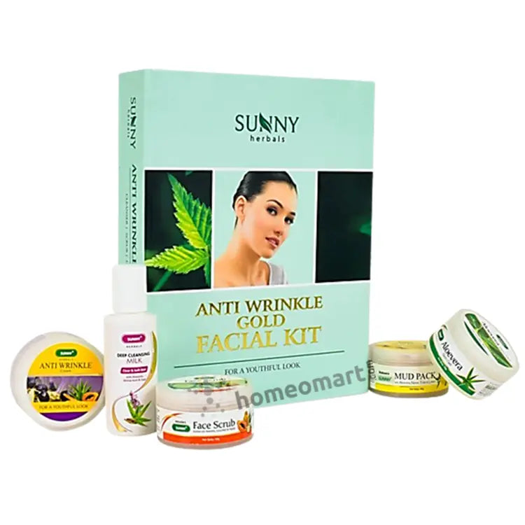 Bakson Sunny Anti Wrinkle Facial Kit for a firm, hydrated & youthful glow