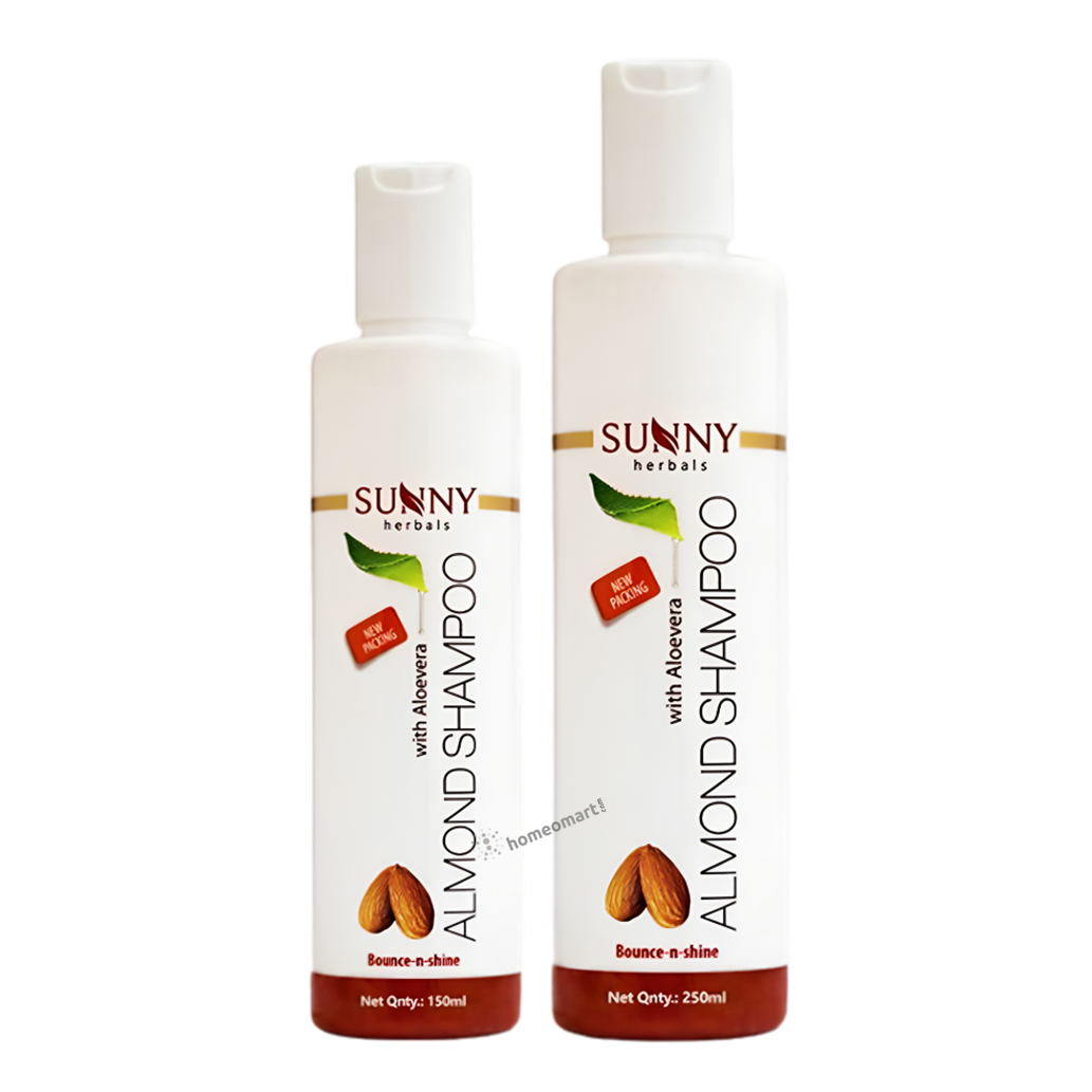 Bakson's  Sunny Almond Shampoo with Aloe Vera – Nourish, Strengthen, and Shine