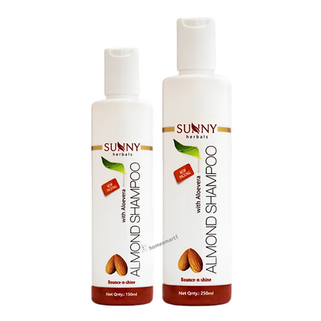 Bakson's  Sunny Almond Shampoo with Aloe Vera – Nourish, Strengthen, and Shine