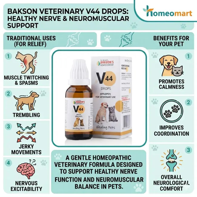 homeopathic pet calming drops, homeopathic medicine for dog tremors, pet spasm relief homeopathy, veterinary neuromuscular support, homeopathic drops for animal nervousness, Bakson pet medicine, dog nerve support medicine, cat nervous system support, homeopathic remedy for pet twitching, veterinary homeopathic drops, natural pet nerve support, homeopathy for pet trembling