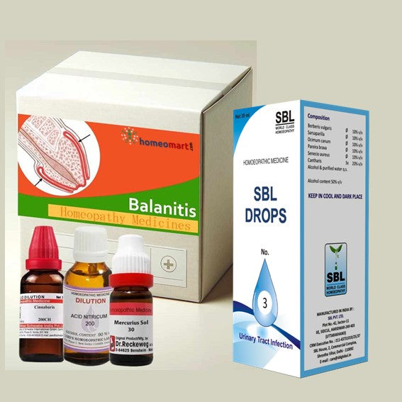 balanitis with urinary infection, balanitis with UTI