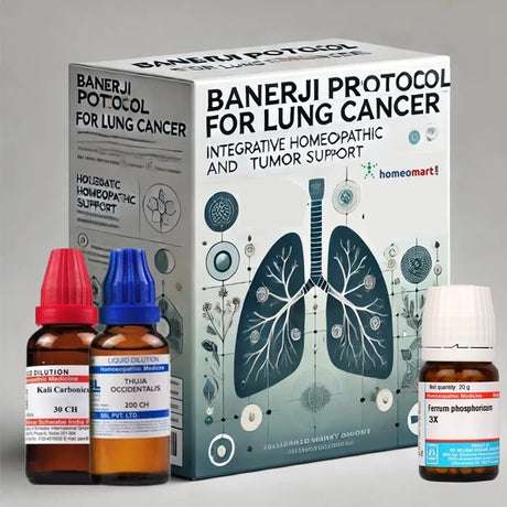 Integrative Homeopathic Support for  Lung Cancer Based on Dr. Banerji Protocols