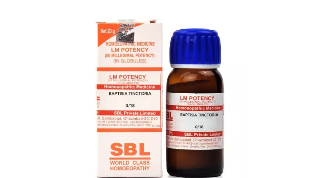 Baptisia tinctoria LM Potency Dilution