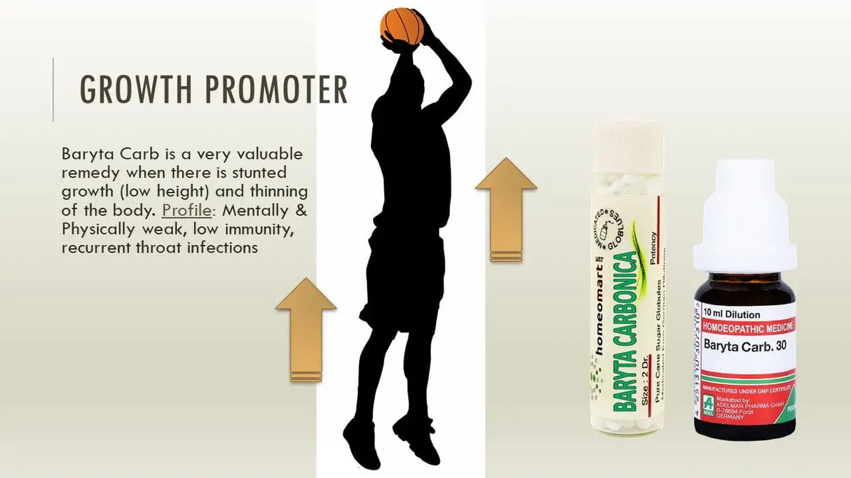 height increase supplement Baryta Carb for kids that is safe and natural