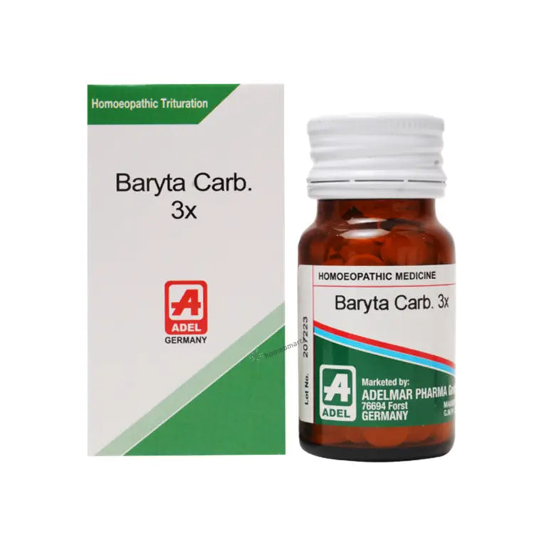 ADEL Baryta Carbonica Trituration Tablet 3X