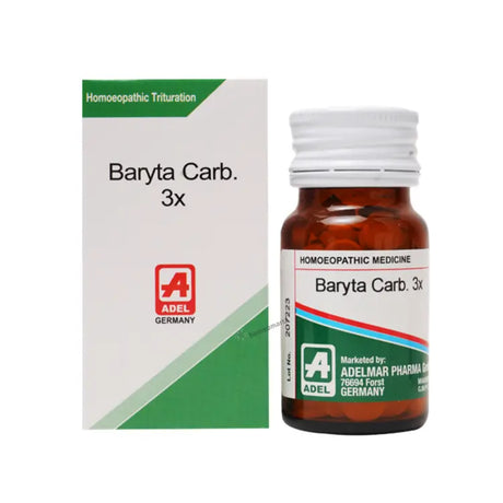 ADEL Baryta Carbonica Trituration Tablet 3X