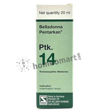 Schwabe Germany (WSG) Belladonna Pentarkans 14