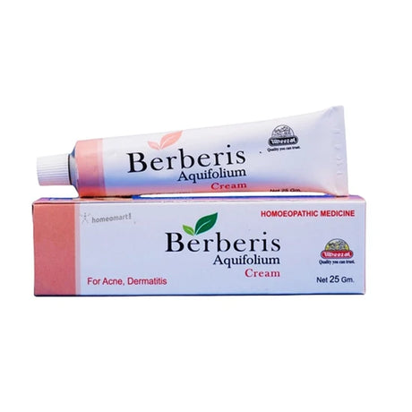 Wheezal Berberis Aquifolium Cream & Gel | For Acne, Dark Circles & Pigmentation