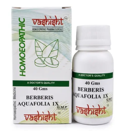 Vashishth Berberis Aquifolium 1X Homoeopathic Tablets