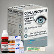 homeopathic remedies for conjunctivitis (pink eye), eye redness, irritation, and discharge. Natural, safe, and doctor-recommended solutions for eye health.
