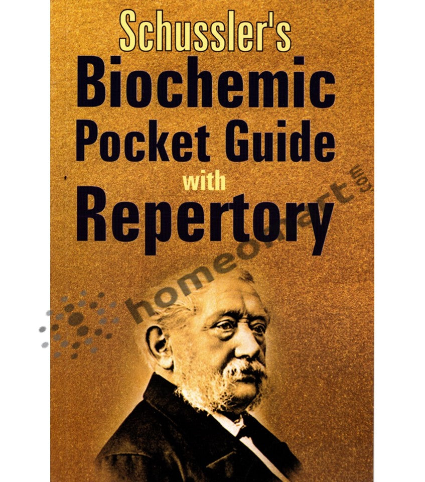 Book : Biochemic Pocket Guide with Repertory by Schussler