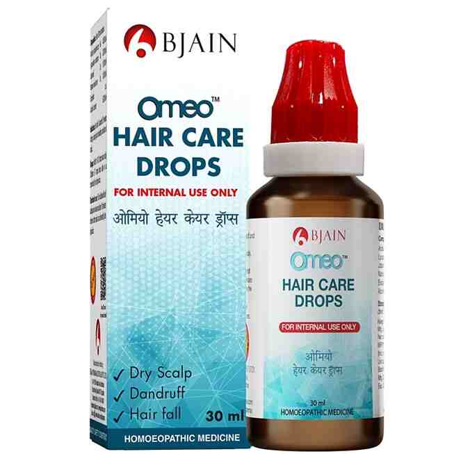 Bjain Omeo Hair Care Drops — Homeopathic Hair Fall & Dandruff Remedy