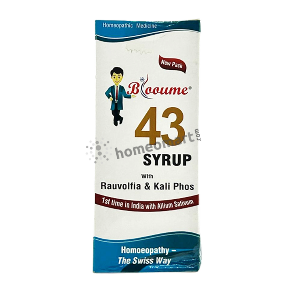 Blooume 43 Hyperosan Syrup for Mild High Blood Pressure