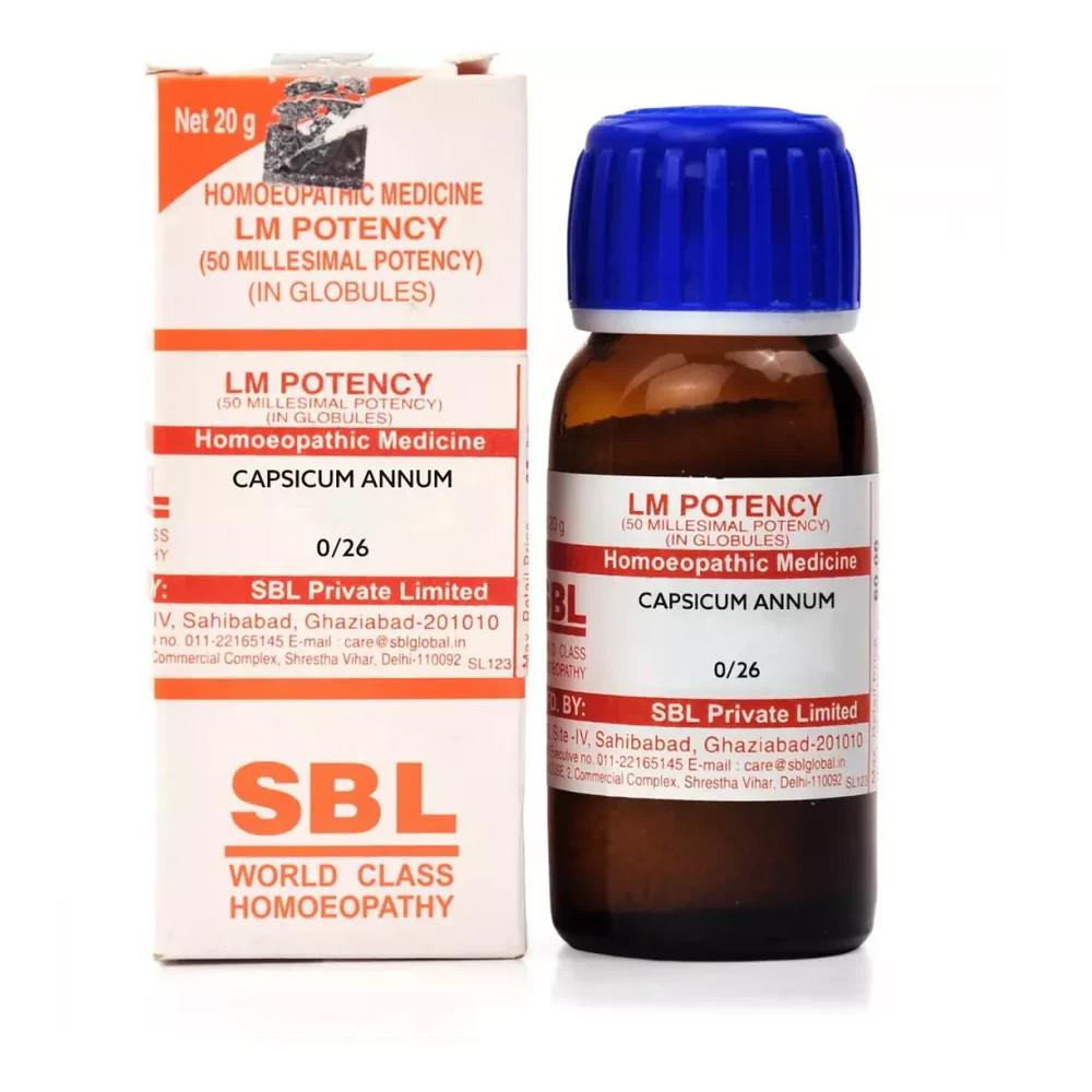 Capsicum Annum Homeopathy LM Potency Dilution