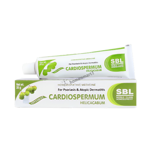 SBL Cardiospermum Helicacabum Ointment, Cardiospermum Helicacabum Ointment, Cardiospermum Ointment, SBL Cardiospermum Ointment, homeopathic skin ointment, homeopathic ointment for eczema, homeopathic ointment for psoriasis, Cardiospermum skin ointment, buy Cardiospermum Ointment online, SBL skin ointment, Cardiospermum Helicacabum 25g, homeopathy eczema ointment