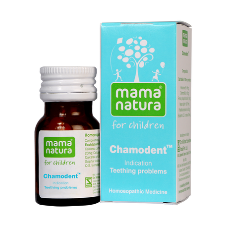 Schwabe Chamodent tablets for Teething problems.