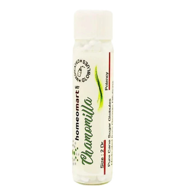 Chamomilla 2 Dram Homeopathy Pills 6C, 30C, 200C, 1M, 10M, 50M, CM