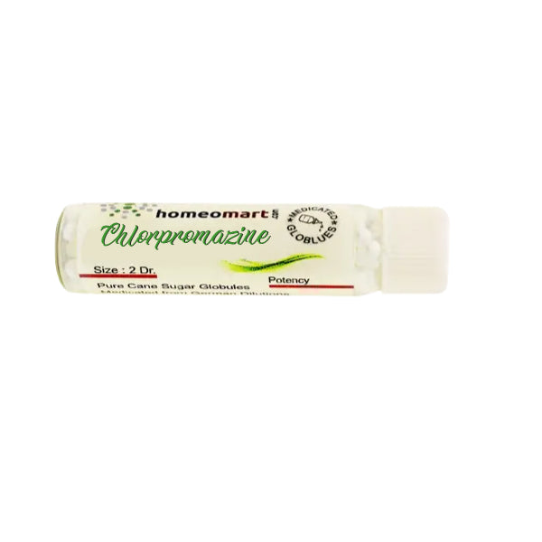 Chlorpromazine Homeopathy Pills 6C, 30C, 200C, 1M, 10M